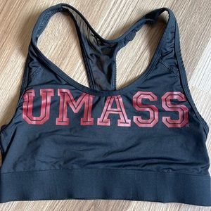 UMass sports bra VS pink
